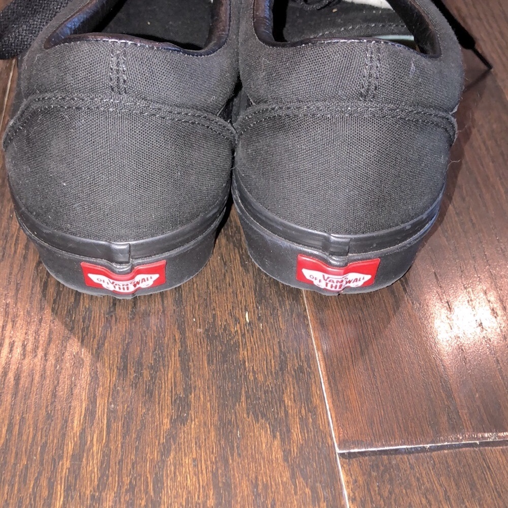Vans mens black shoes size 11 1/2 - Picture 5 of 8